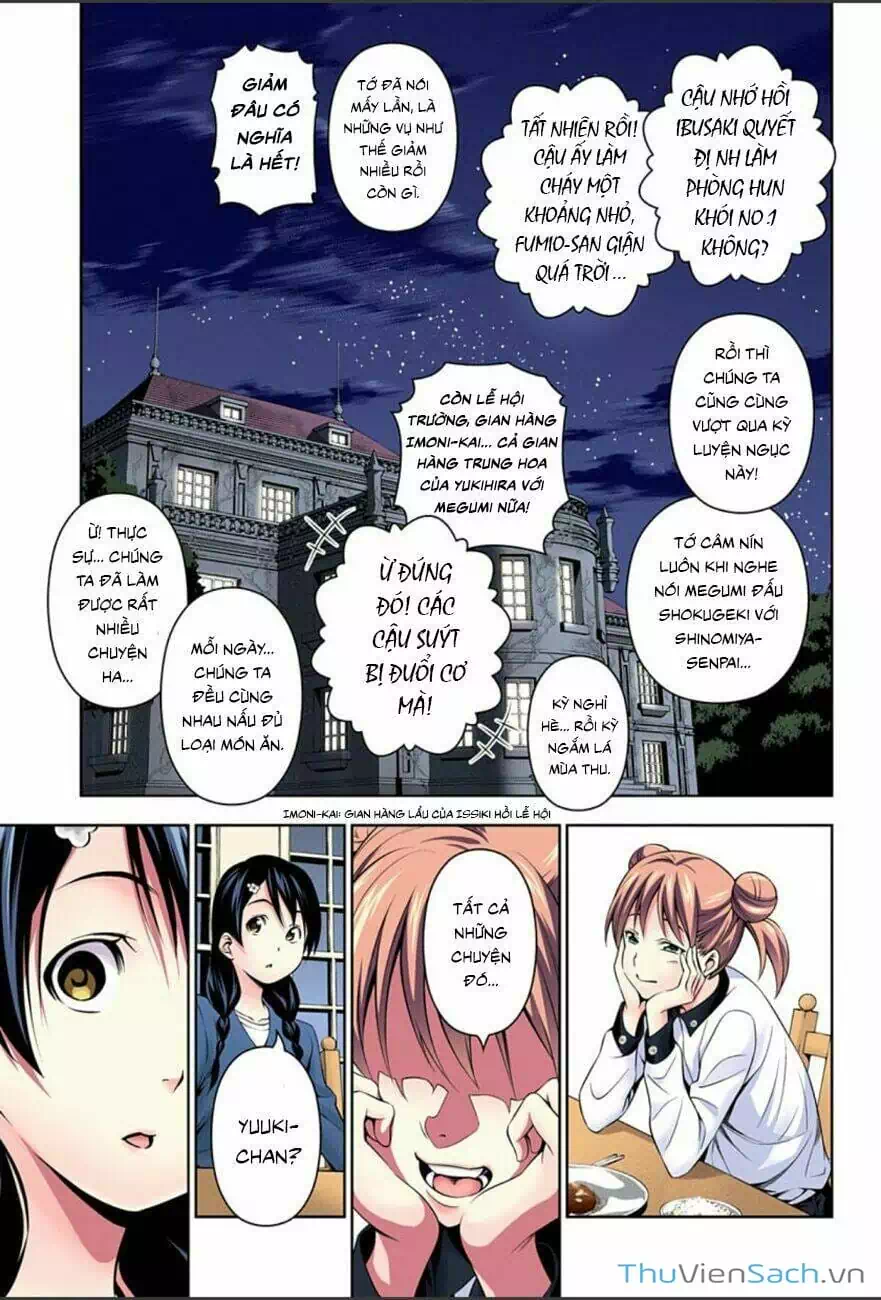 Truyện Tranh Vua Bếp Soma - Cuộc Chiến Ẩm Thực trang 7