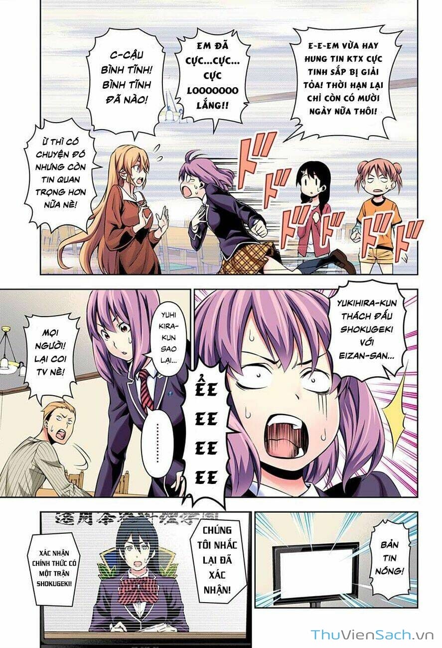 Truyện Tranh Vua Bếp Soma - Cuộc Chiến Ẩm Thực trang 7