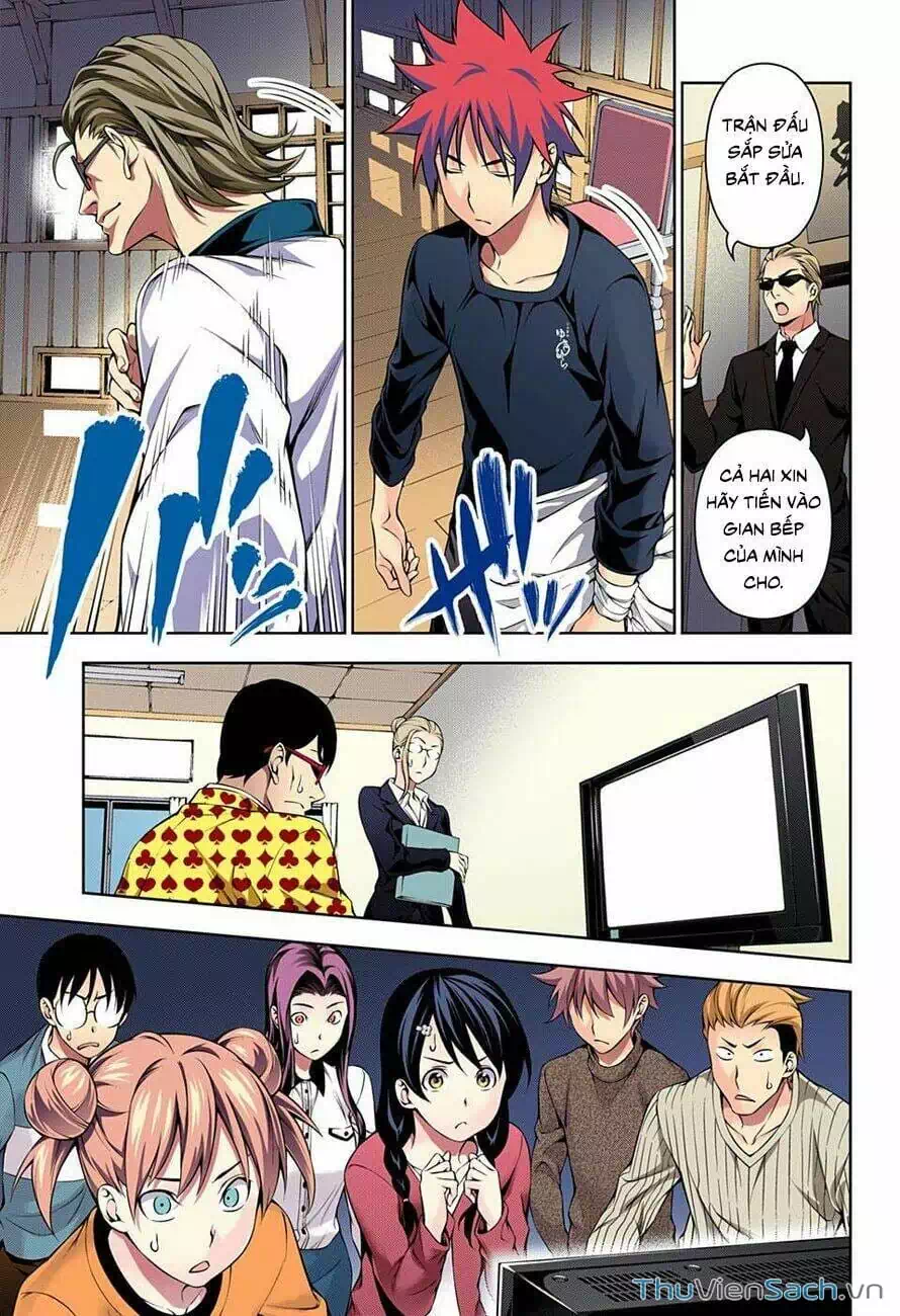 Truyện Tranh Vua Bếp Soma - Cuộc Chiến Ẩm Thực trang 7