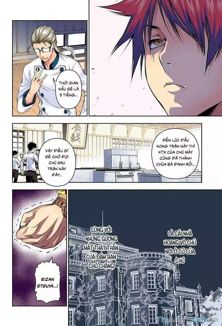 Truyện Tranh Vua Bếp Soma - Cuộc Chiến Ẩm Thực trang 7