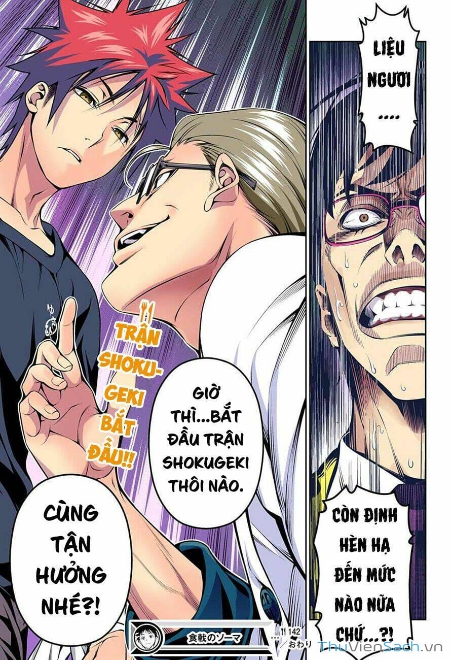 Truyện Tranh Vua Bếp Soma - Cuộc Chiến Ẩm Thực trang 7