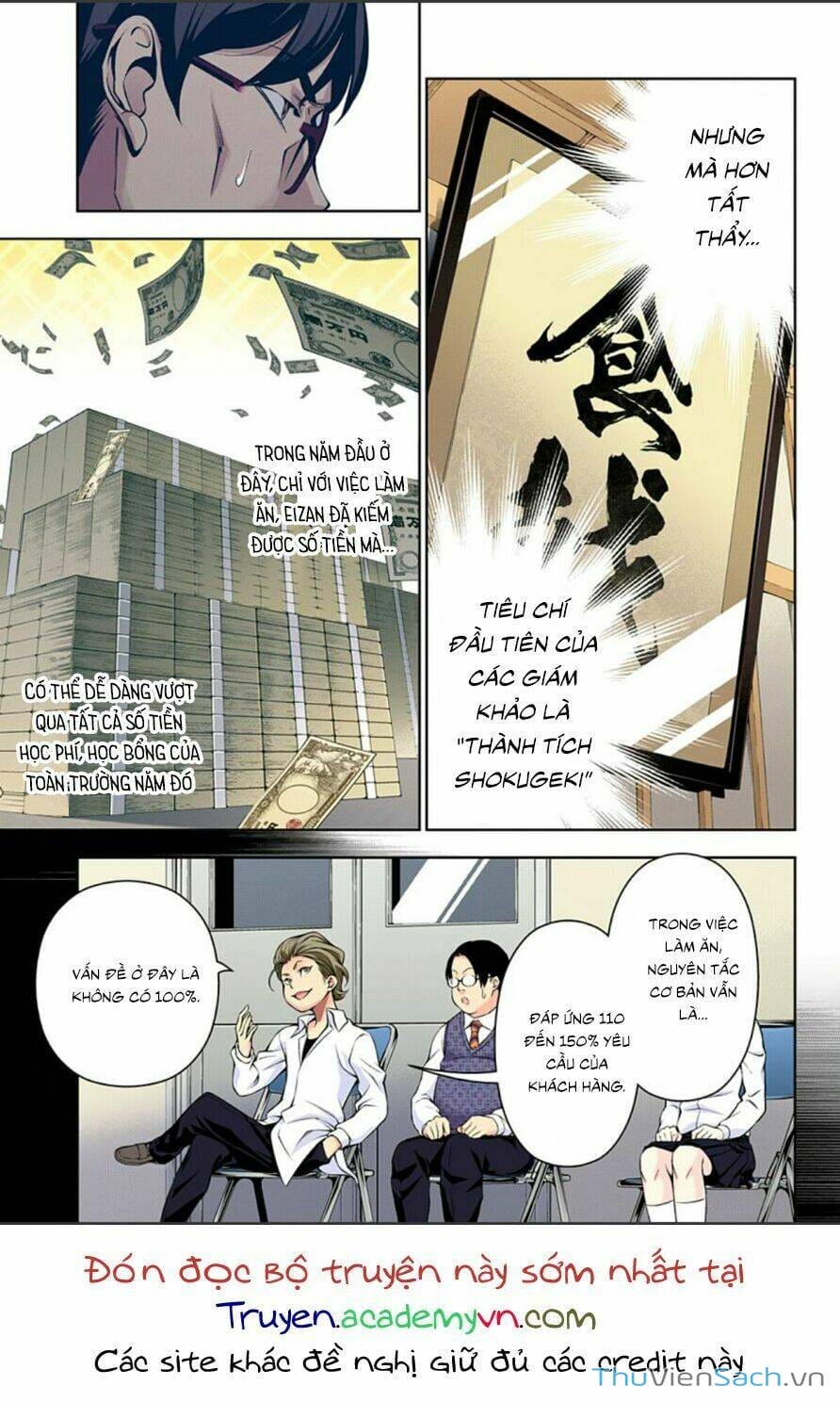 Truyện Tranh Vua Bếp Soma - Cuộc Chiến Ẩm Thực trang 7