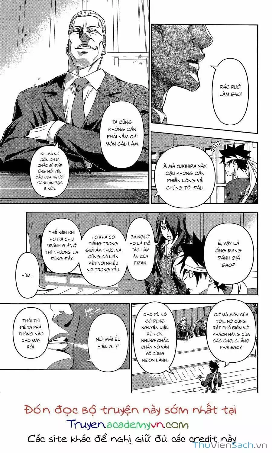 Truyện Tranh Vua Bếp Soma - Cuộc Chiến Ẩm Thực trang 7