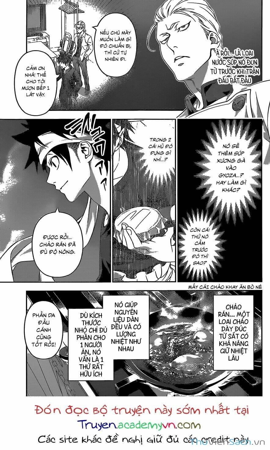 Truyện Tranh Vua Bếp Soma - Cuộc Chiến Ẩm Thực trang 7