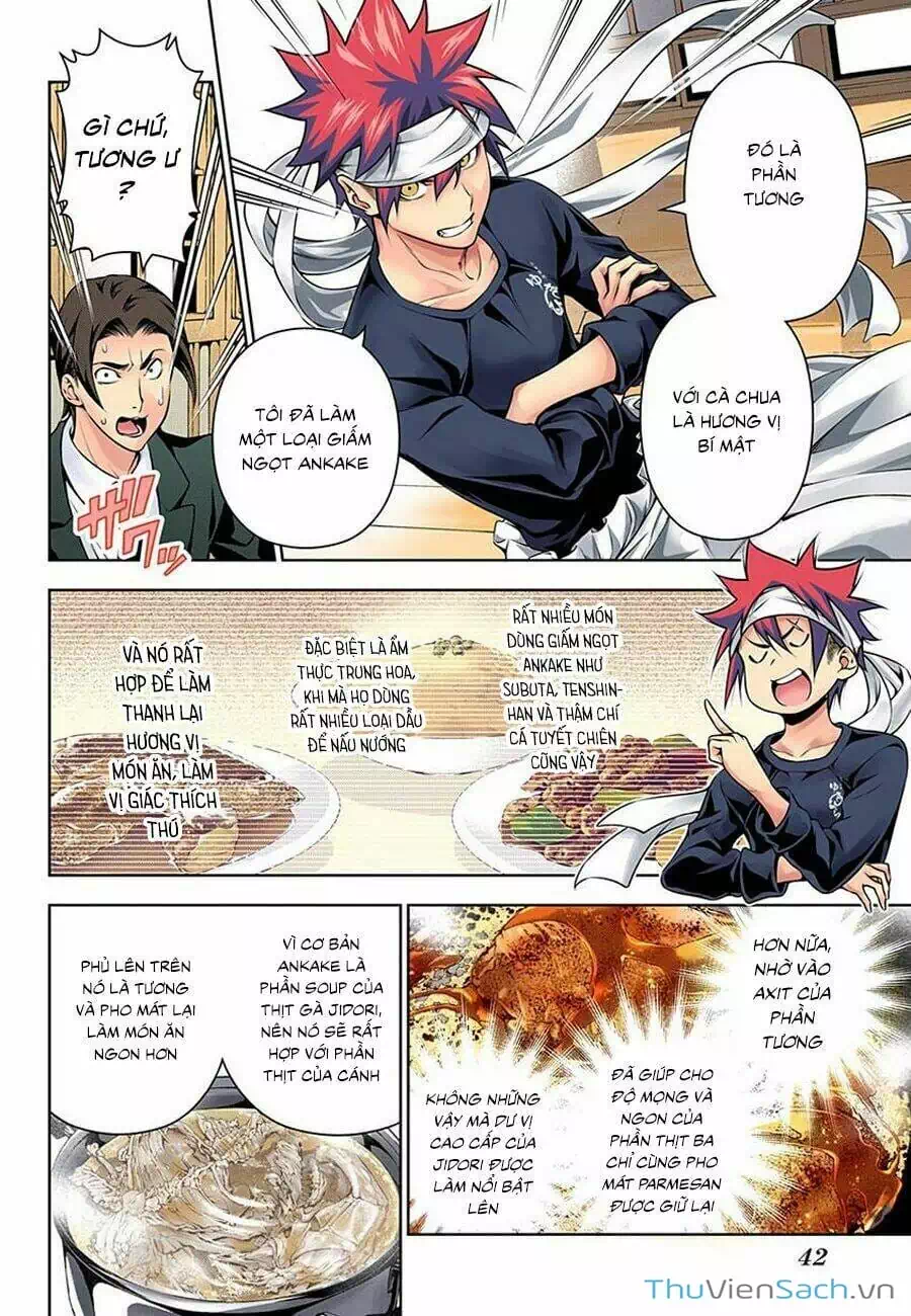 Truyện Tranh Vua Bếp Soma - Cuộc Chiến Ẩm Thực trang 7