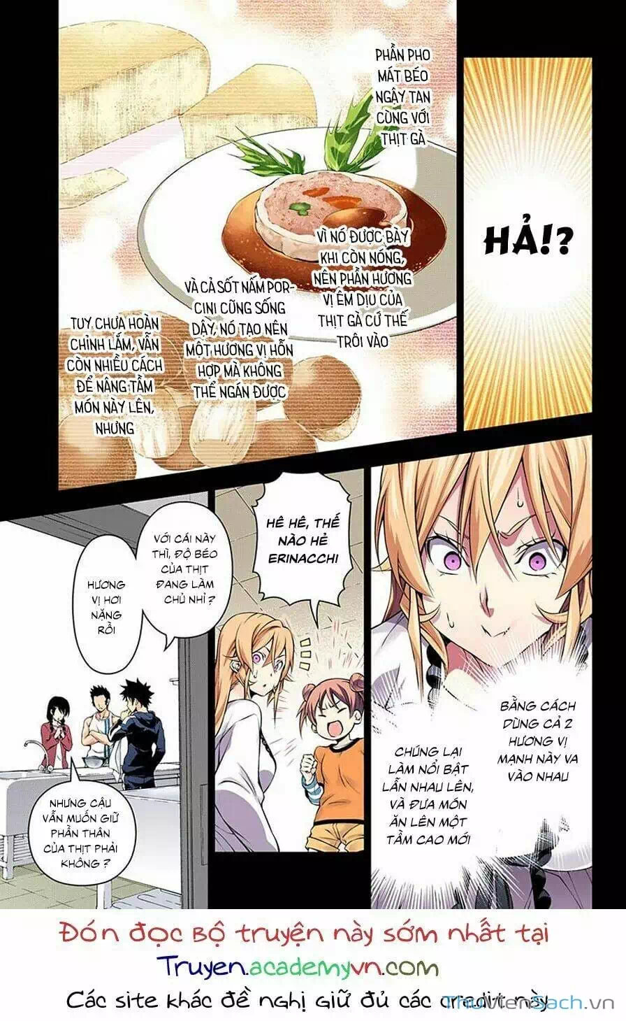 Truyện Tranh Vua Bếp Soma - Cuộc Chiến Ẩm Thực trang 7