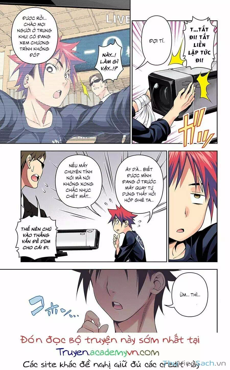 Truyện Tranh Vua Bếp Soma - Cuộc Chiến Ẩm Thực trang 7