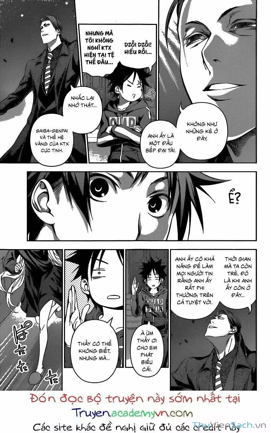 Truyện Tranh Vua Bếp Soma - Cuộc Chiến Ẩm Thực trang 7