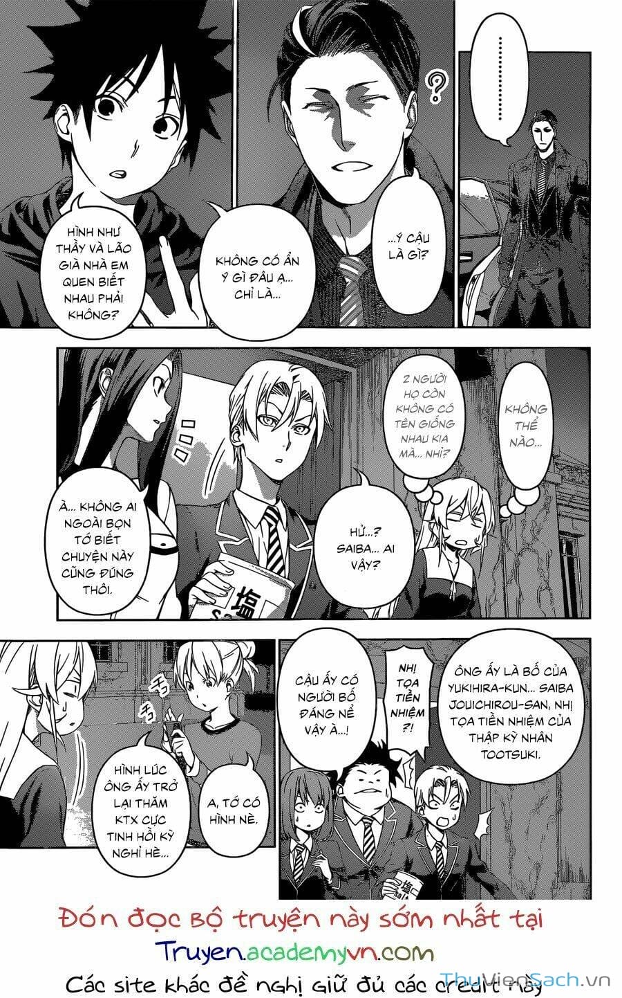 Truyện Tranh Vua Bếp Soma - Cuộc Chiến Ẩm Thực trang 7