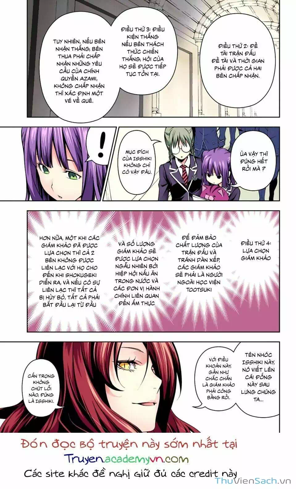 Truyện Tranh Vua Bếp Soma - Cuộc Chiến Ẩm Thực trang 7