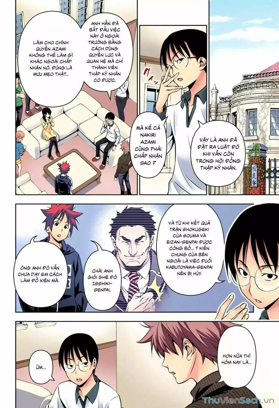 Truyện Tranh Vua Bếp Soma - Cuộc Chiến Ẩm Thực trang 7