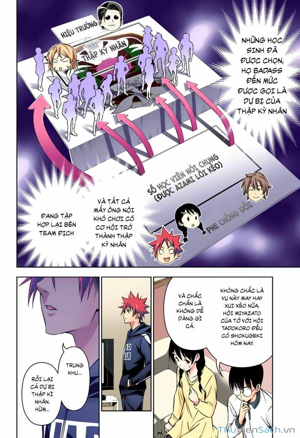 Truyện Tranh Vua Bếp Soma - Cuộc Chiến Ẩm Thực trang 7