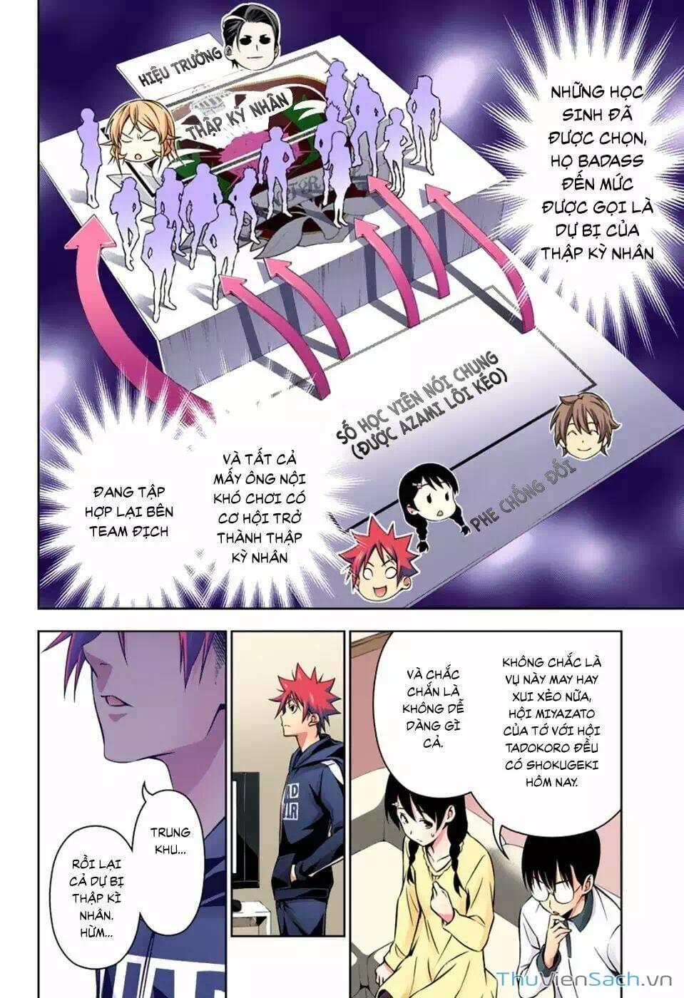 Truyện Tranh Vua Bếp Soma - Cuộc Chiến Ẩm Thực trang 7