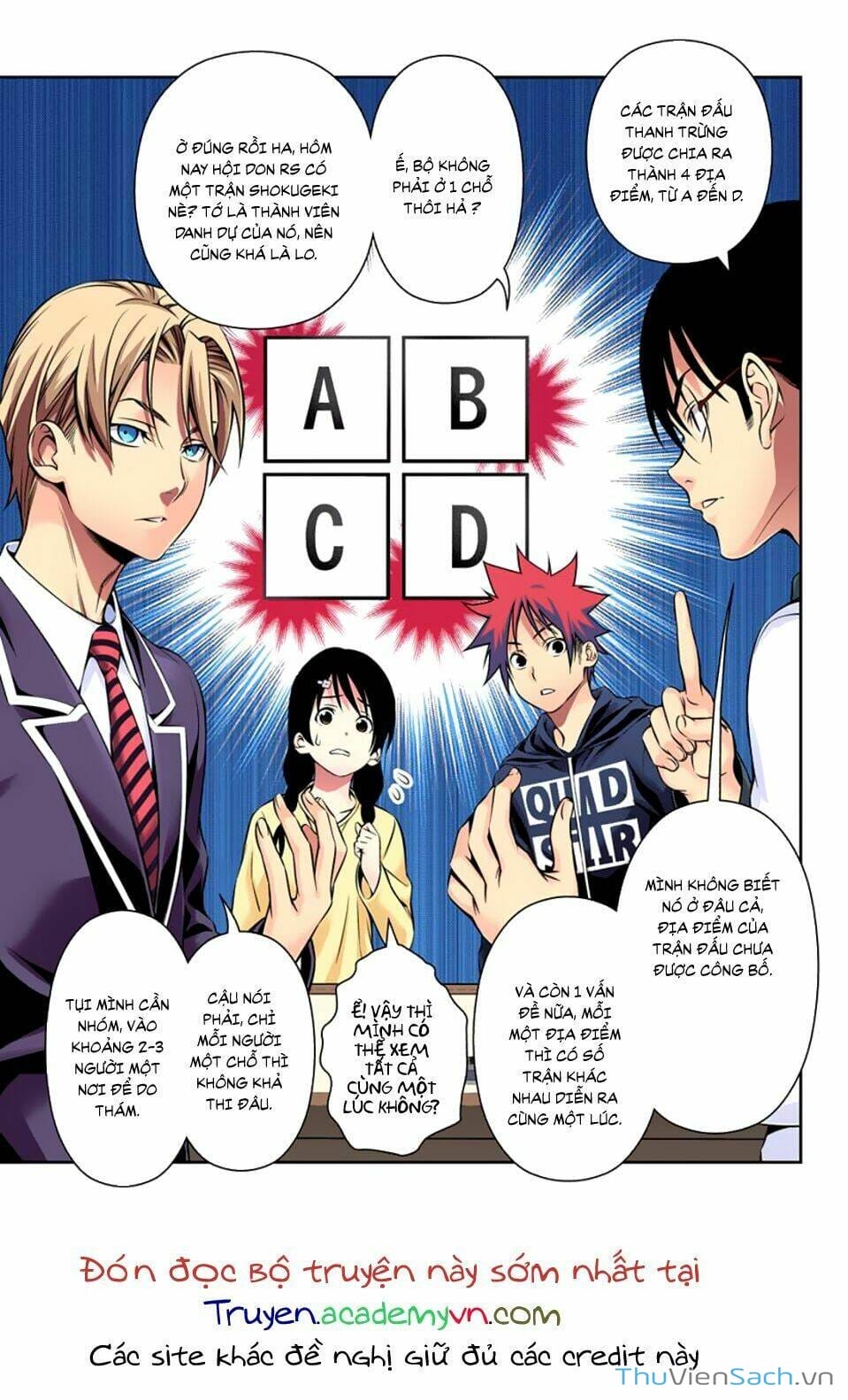 Truyện Tranh Vua Bếp Soma - Cuộc Chiến Ẩm Thực trang 7