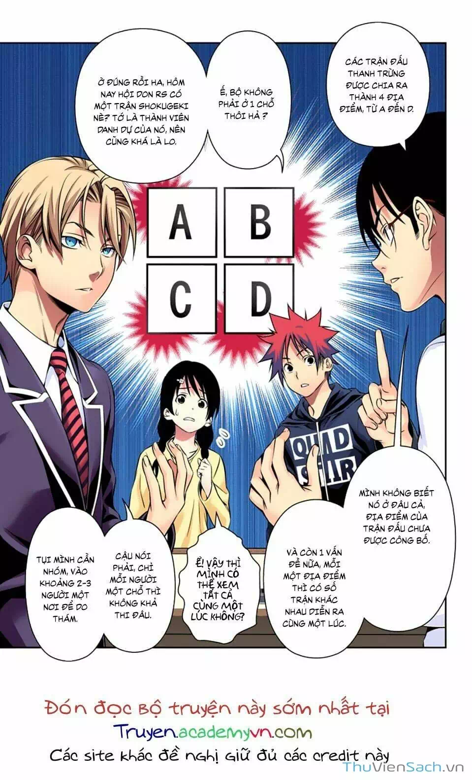 Truyện Tranh Vua Bếp Soma - Cuộc Chiến Ẩm Thực trang 7