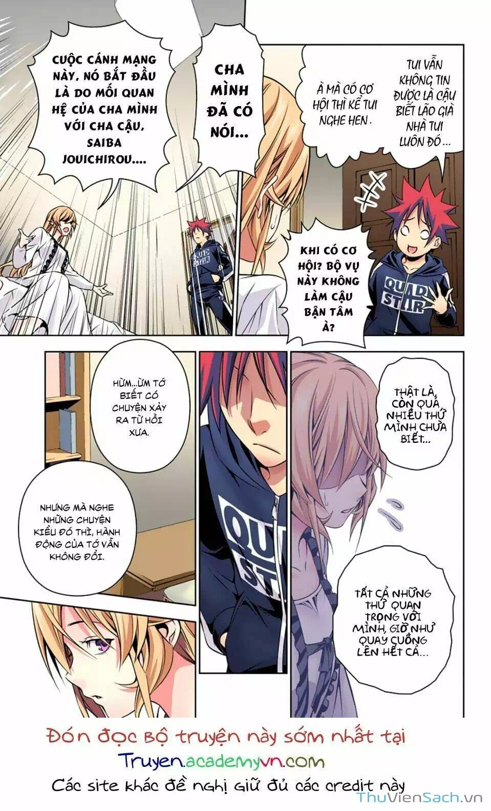 Truyện Tranh Vua Bếp Soma - Cuộc Chiến Ẩm Thực trang 7