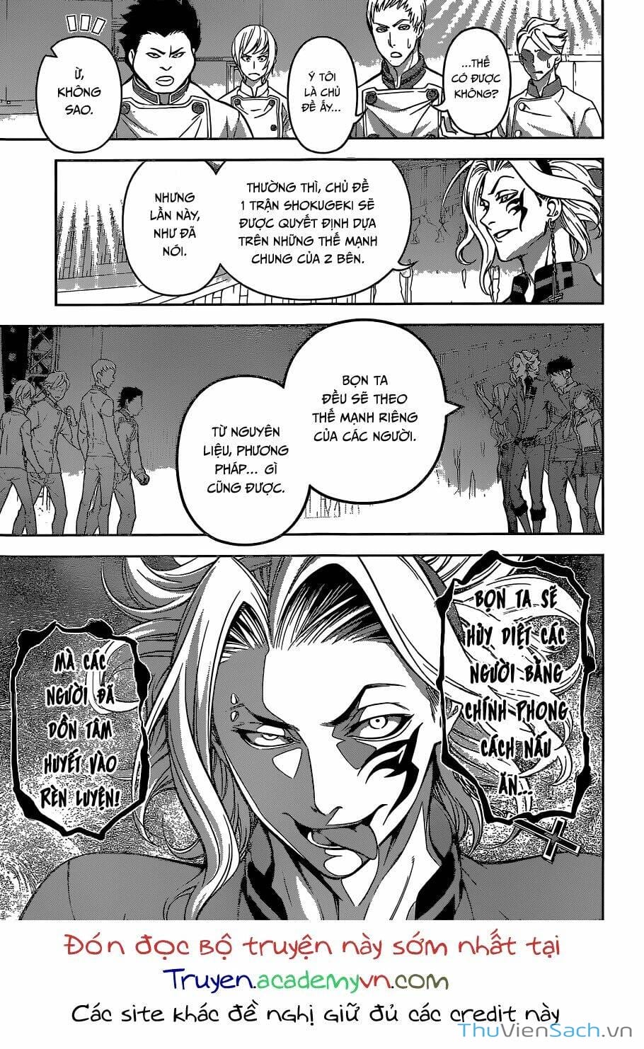 Truyện Tranh Vua Bếp Soma - Cuộc Chiến Ẩm Thực trang 7