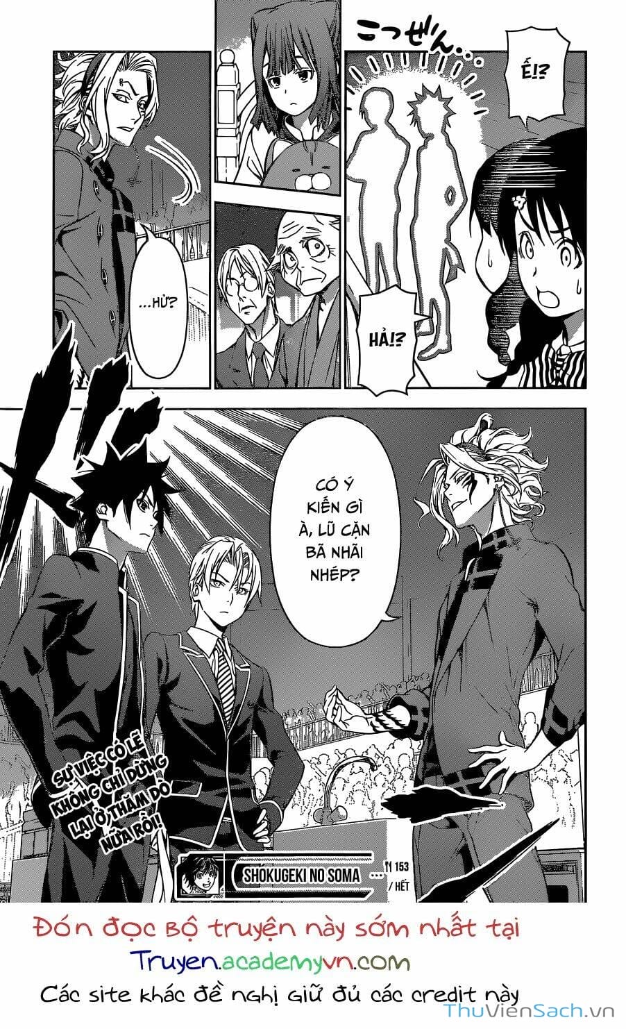 Truyện Tranh Vua Bếp Soma - Cuộc Chiến Ẩm Thực trang 7