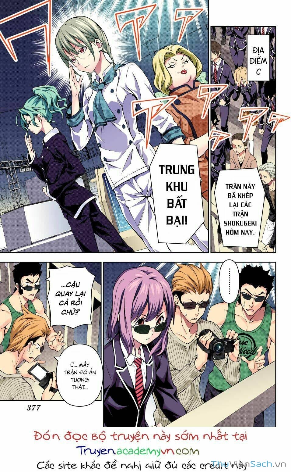 Truyện Tranh Vua Bếp Soma - Cuộc Chiến Ẩm Thực trang 7