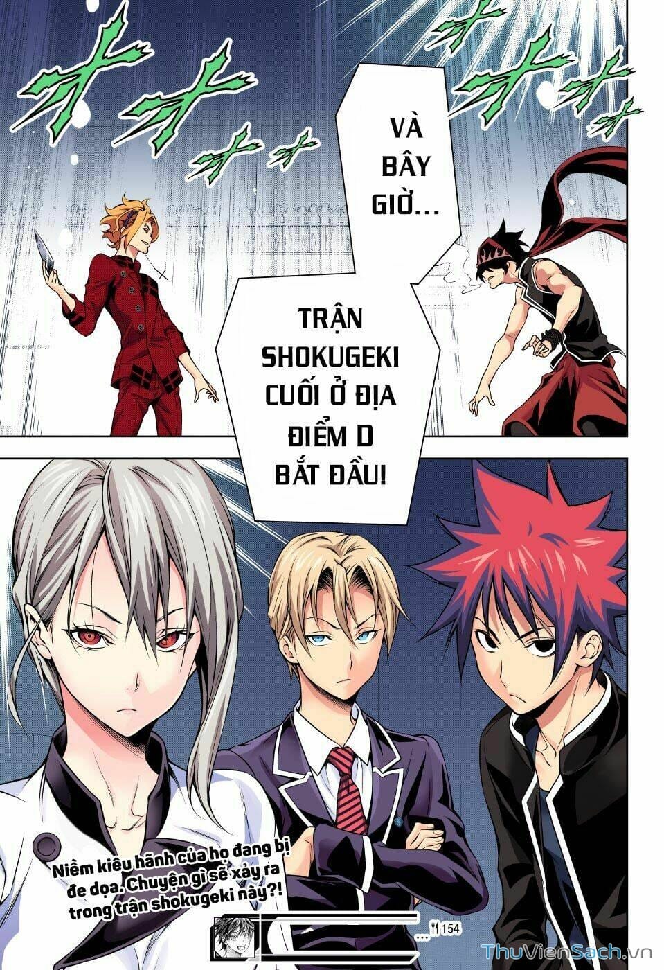 Truyện Tranh Vua Bếp Soma - Cuộc Chiến Ẩm Thực trang 7