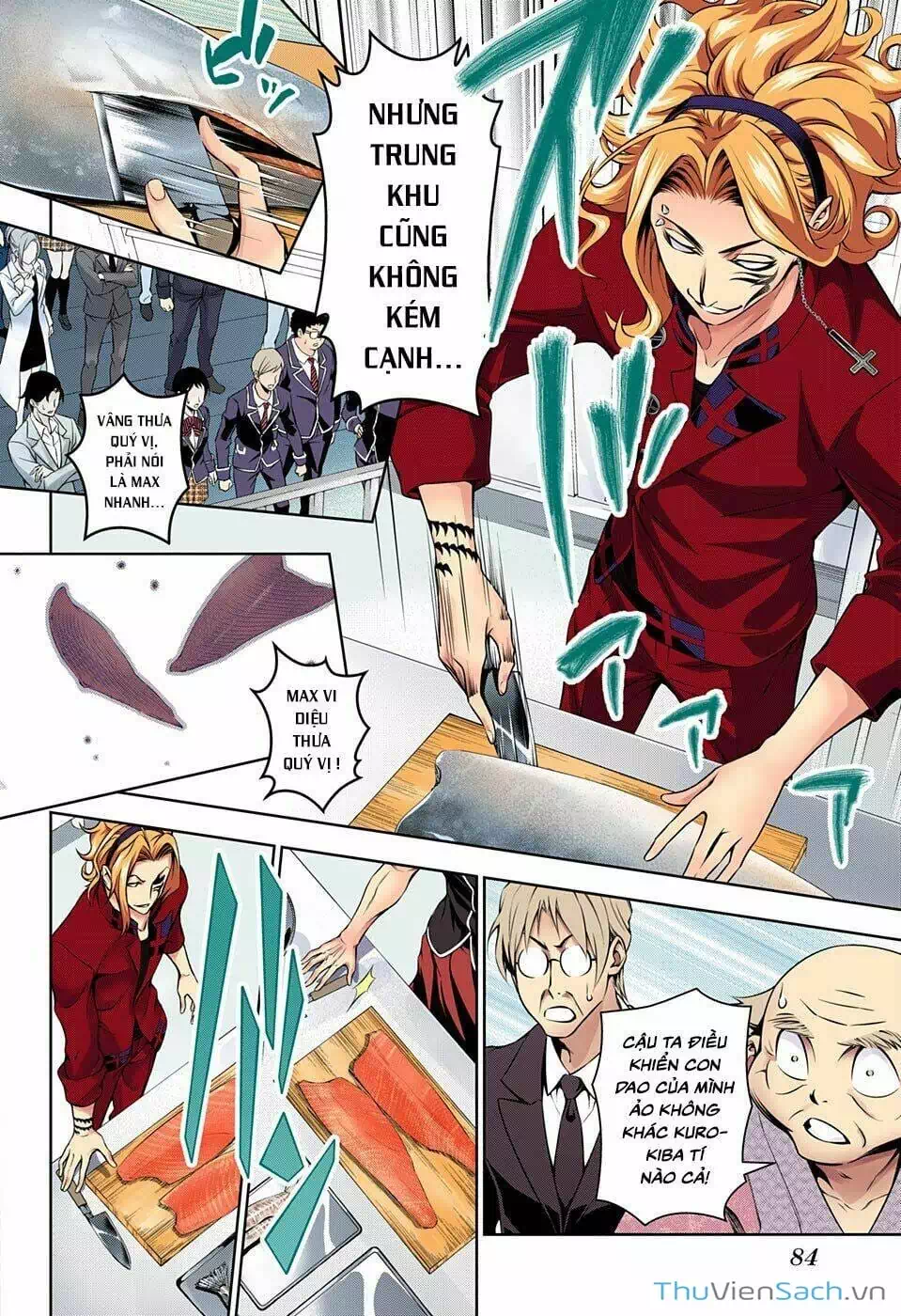 Truyện Tranh Vua Bếp Soma - Cuộc Chiến Ẩm Thực trang 7