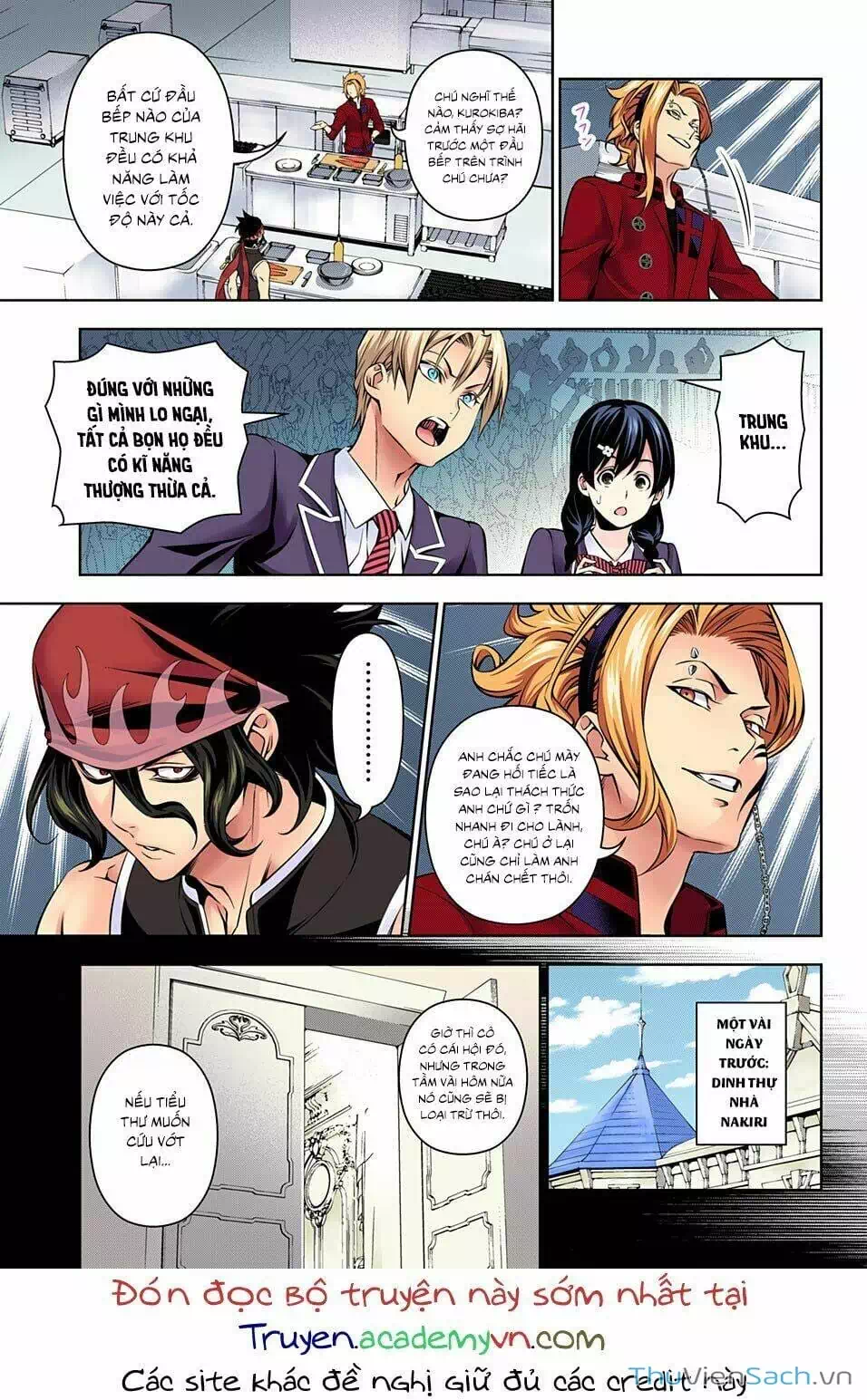 Truyện Tranh Vua Bếp Soma - Cuộc Chiến Ẩm Thực trang 7