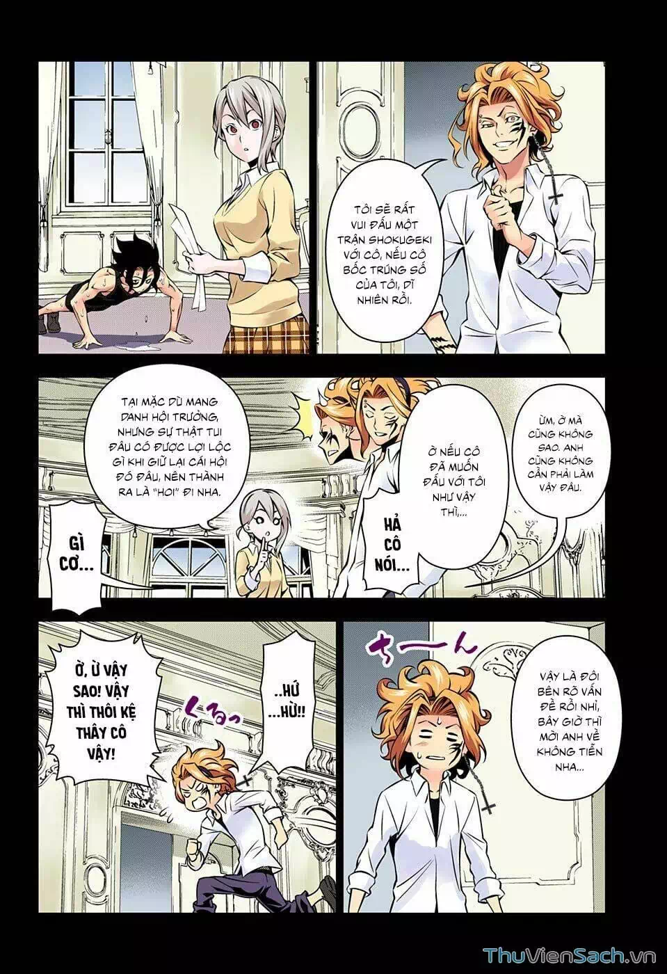 Truyện Tranh Vua Bếp Soma - Cuộc Chiến Ẩm Thực trang 7