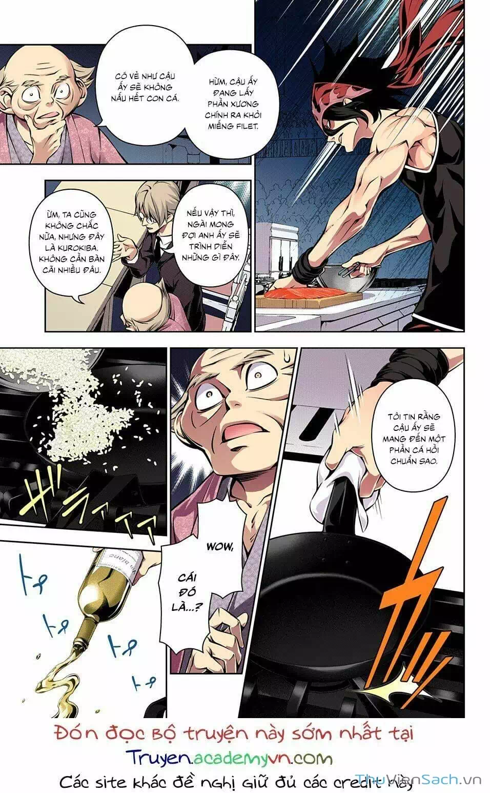 Truyện Tranh Vua Bếp Soma - Cuộc Chiến Ẩm Thực trang 7