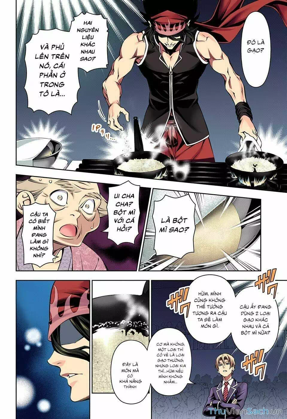 Truyện Tranh Vua Bếp Soma - Cuộc Chiến Ẩm Thực trang 7