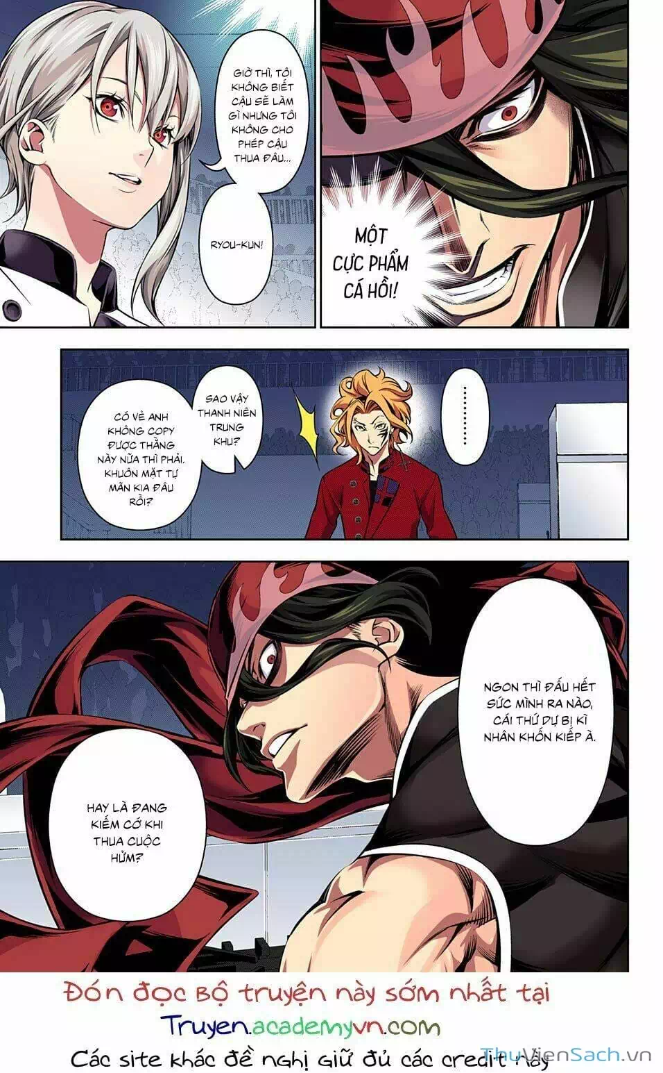 Truyện Tranh Vua Bếp Soma - Cuộc Chiến Ẩm Thực trang 7