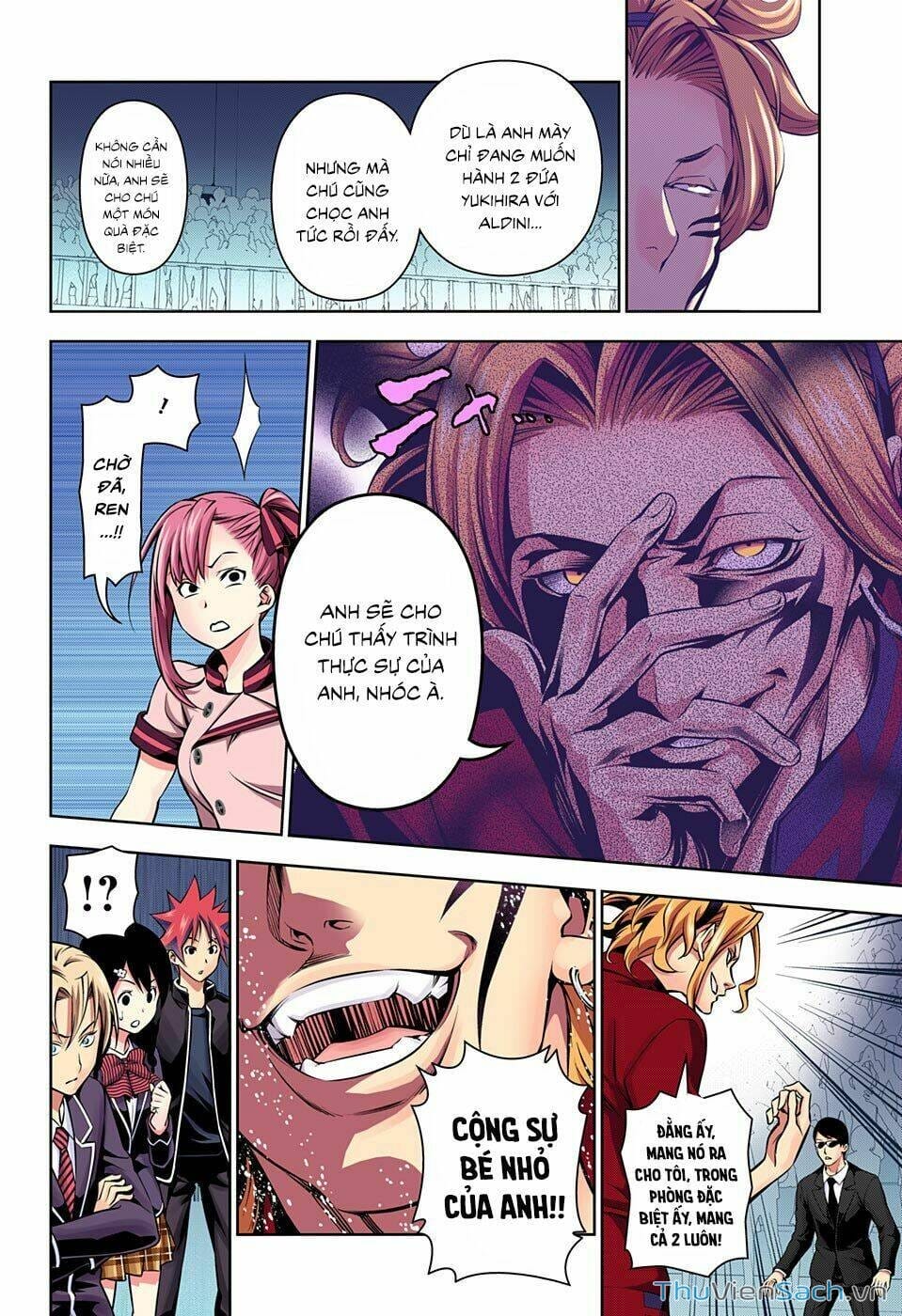 Truyện Tranh Vua Bếp Soma - Cuộc Chiến Ẩm Thực trang 7