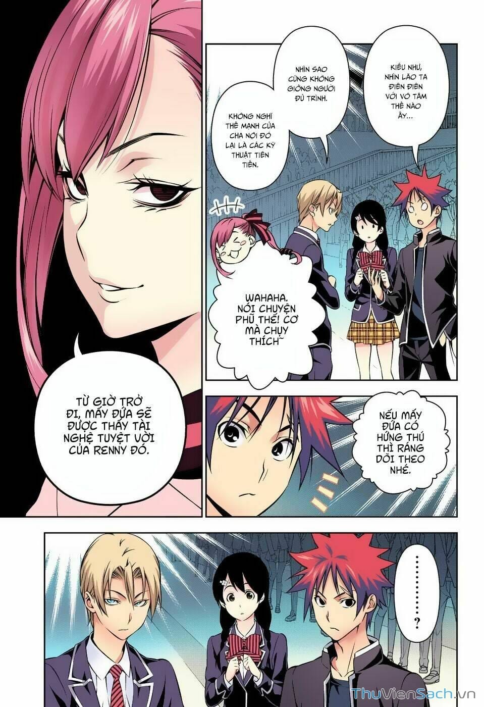 Truyện Tranh Vua Bếp Soma - Cuộc Chiến Ẩm Thực trang 7