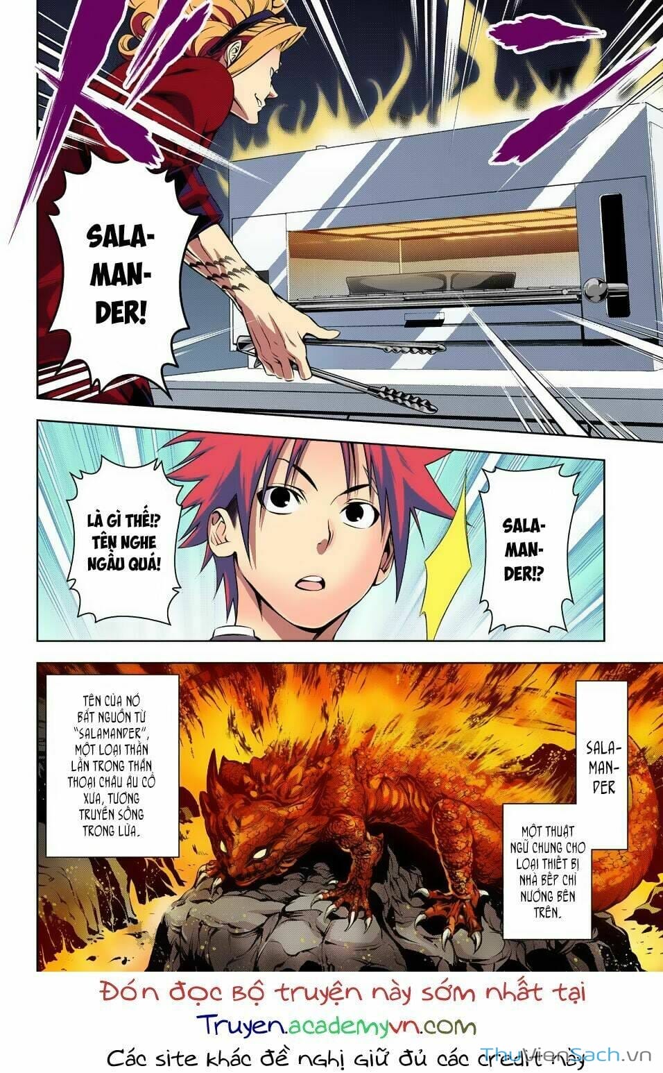 Truyện Tranh Vua Bếp Soma - Cuộc Chiến Ẩm Thực trang 7