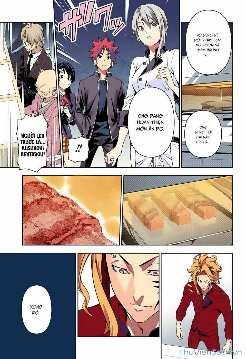 Truyện Tranh Vua Bếp Soma - Cuộc Chiến Ẩm Thực trang 7