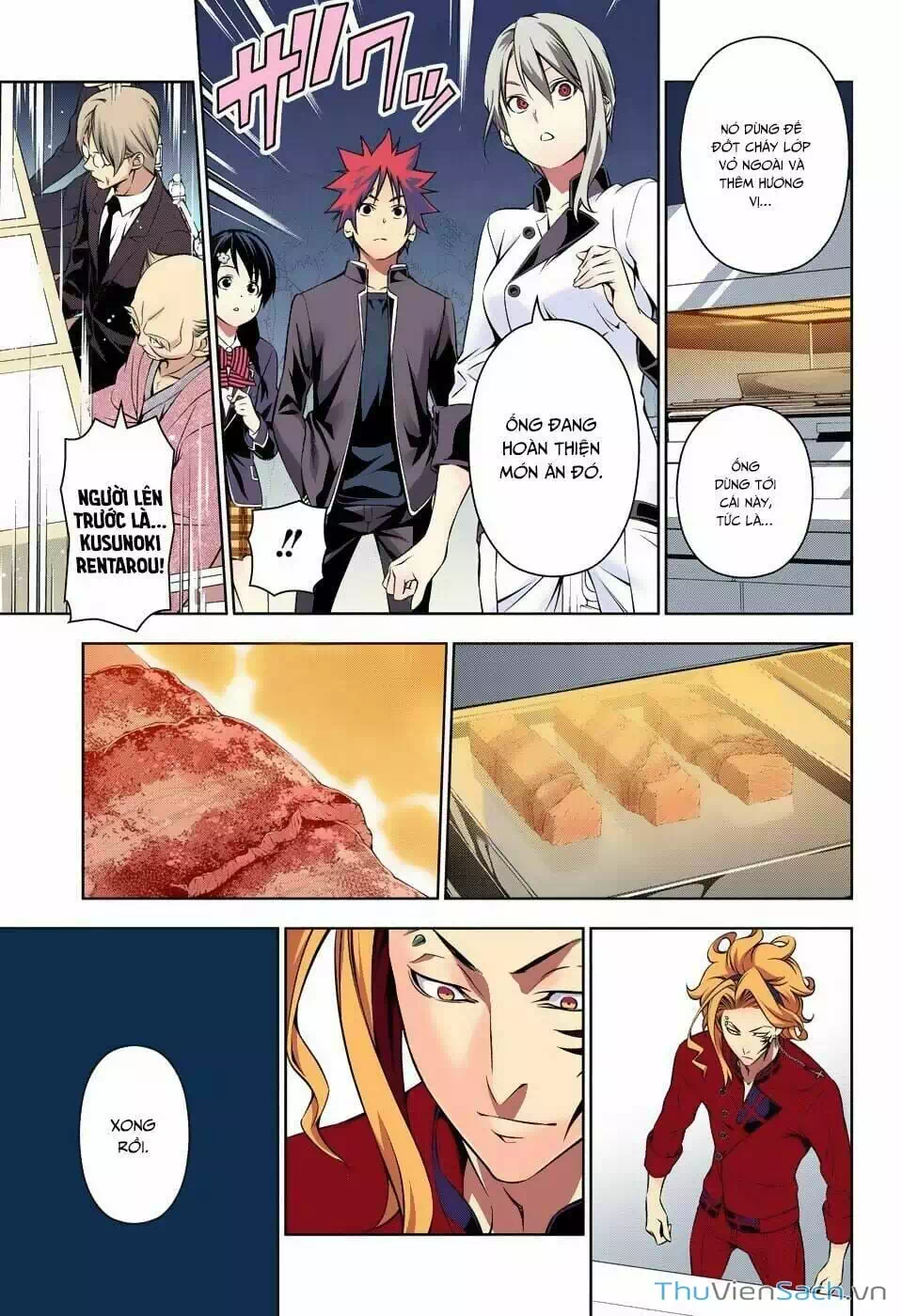 Truyện Tranh Vua Bếp Soma - Cuộc Chiến Ẩm Thực trang 7