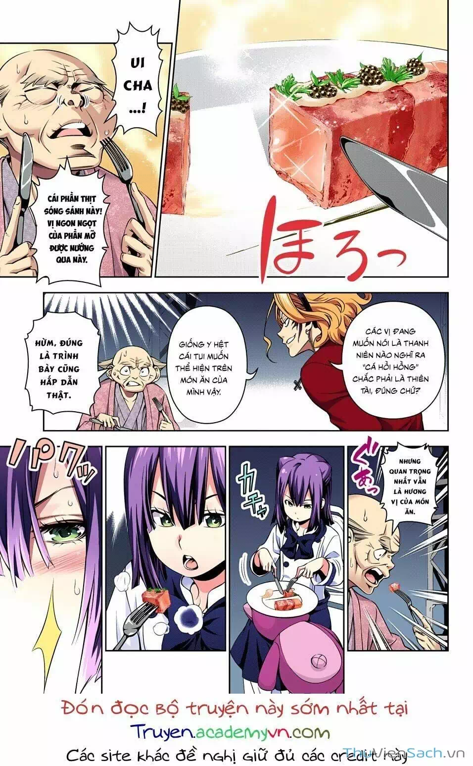 Truyện Tranh Vua Bếp Soma - Cuộc Chiến Ẩm Thực trang 7
