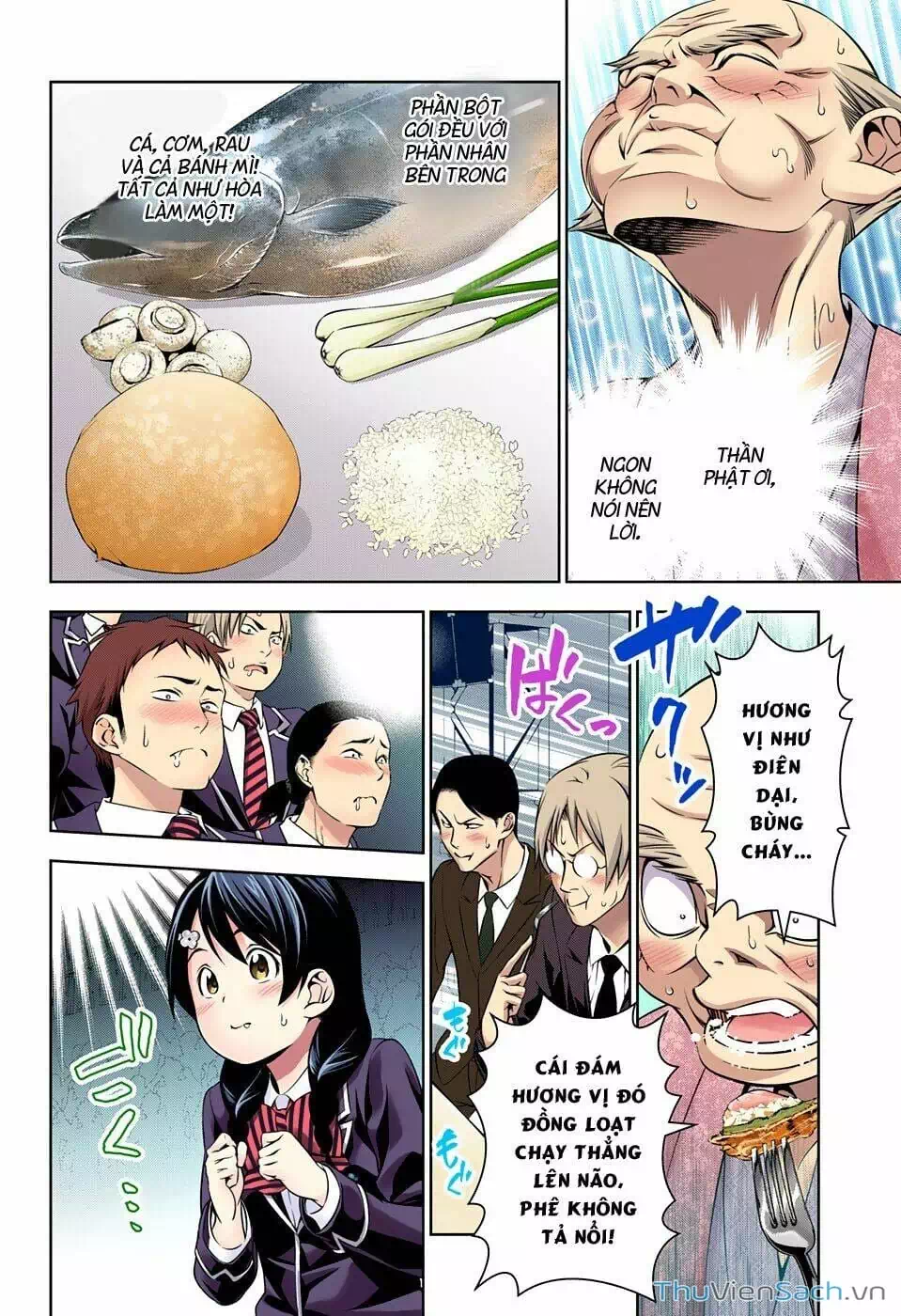 Truyện Tranh Vua Bếp Soma - Cuộc Chiến Ẩm Thực trang 7