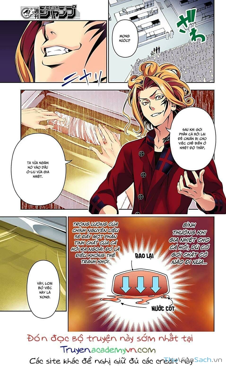 Truyện Tranh Vua Bếp Soma - Cuộc Chiến Ẩm Thực trang 7