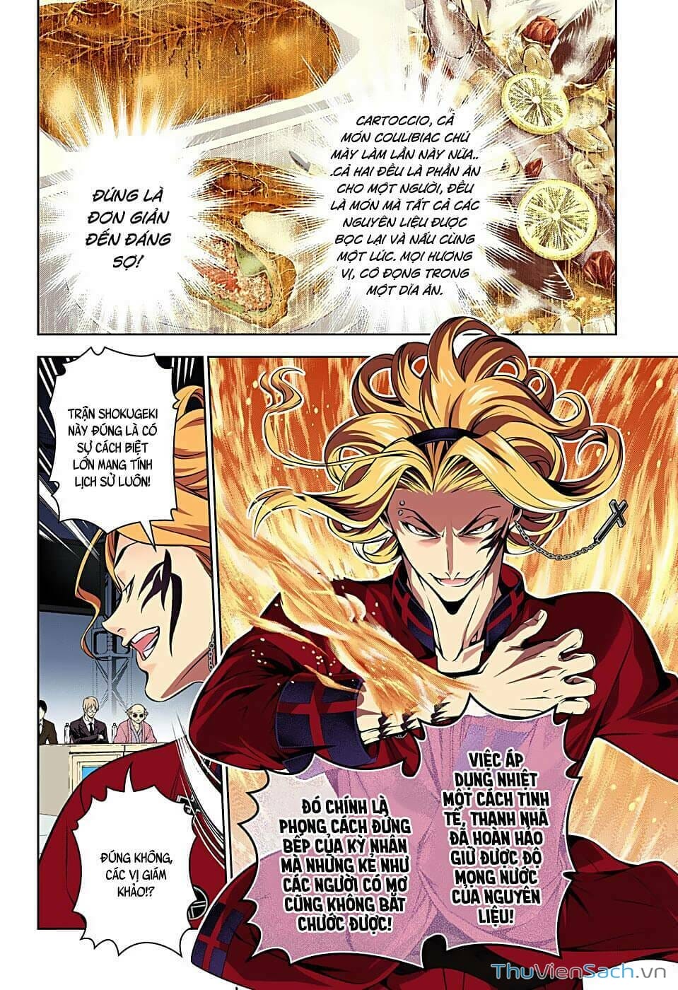 Truyện Tranh Vua Bếp Soma - Cuộc Chiến Ẩm Thực trang 7