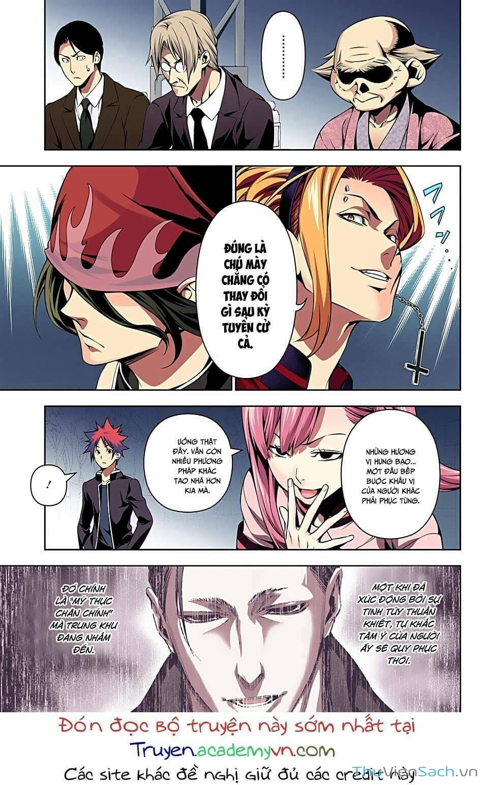 Truyện Tranh Vua Bếp Soma - Cuộc Chiến Ẩm Thực trang 7