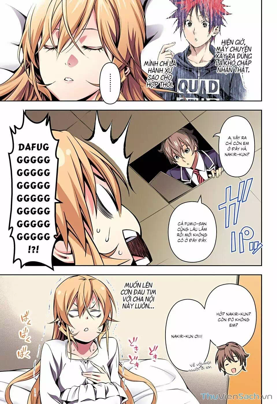 Truyện Tranh Vua Bếp Soma - Cuộc Chiến Ẩm Thực trang 7