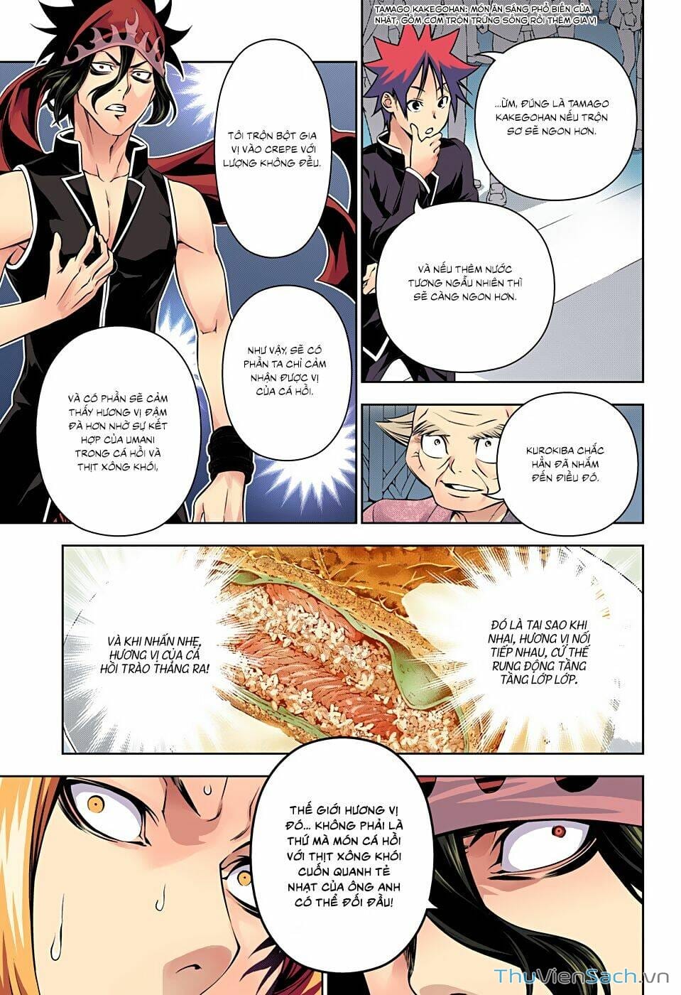 Truyện Tranh Vua Bếp Soma - Cuộc Chiến Ẩm Thực trang 7