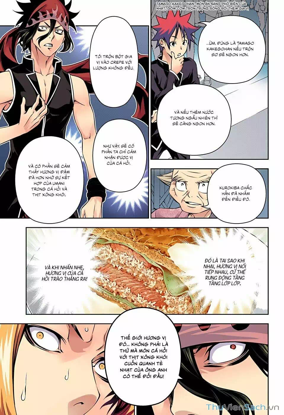 Truyện Tranh Vua Bếp Soma - Cuộc Chiến Ẩm Thực trang 7