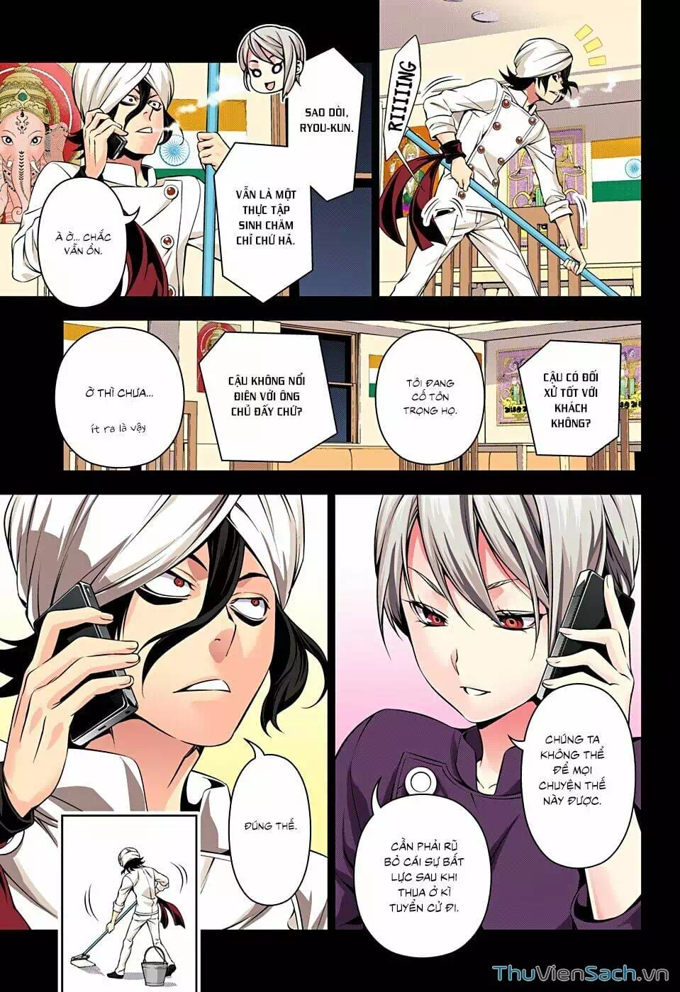 Truyện Tranh Vua Bếp Soma - Cuộc Chiến Ẩm Thực trang 7