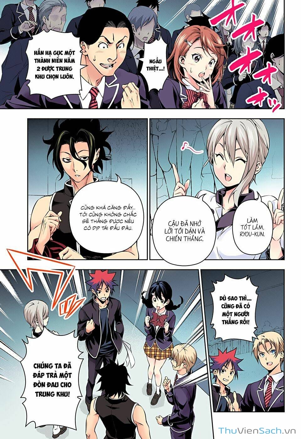 Truyện Tranh Vua Bếp Soma - Cuộc Chiến Ẩm Thực trang 7