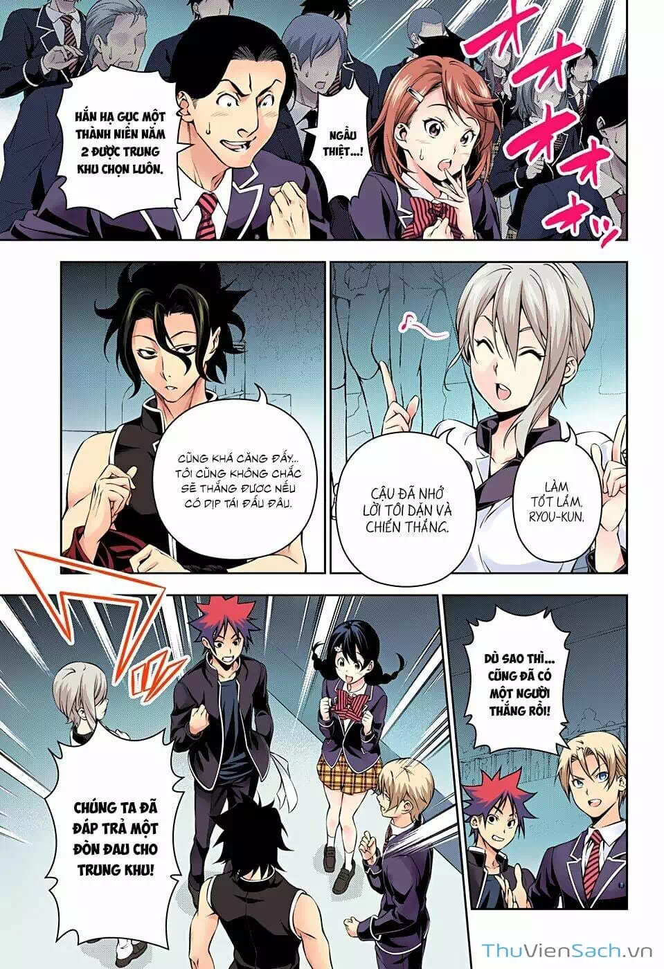 Truyện Tranh Vua Bếp Soma - Cuộc Chiến Ẩm Thực trang 7