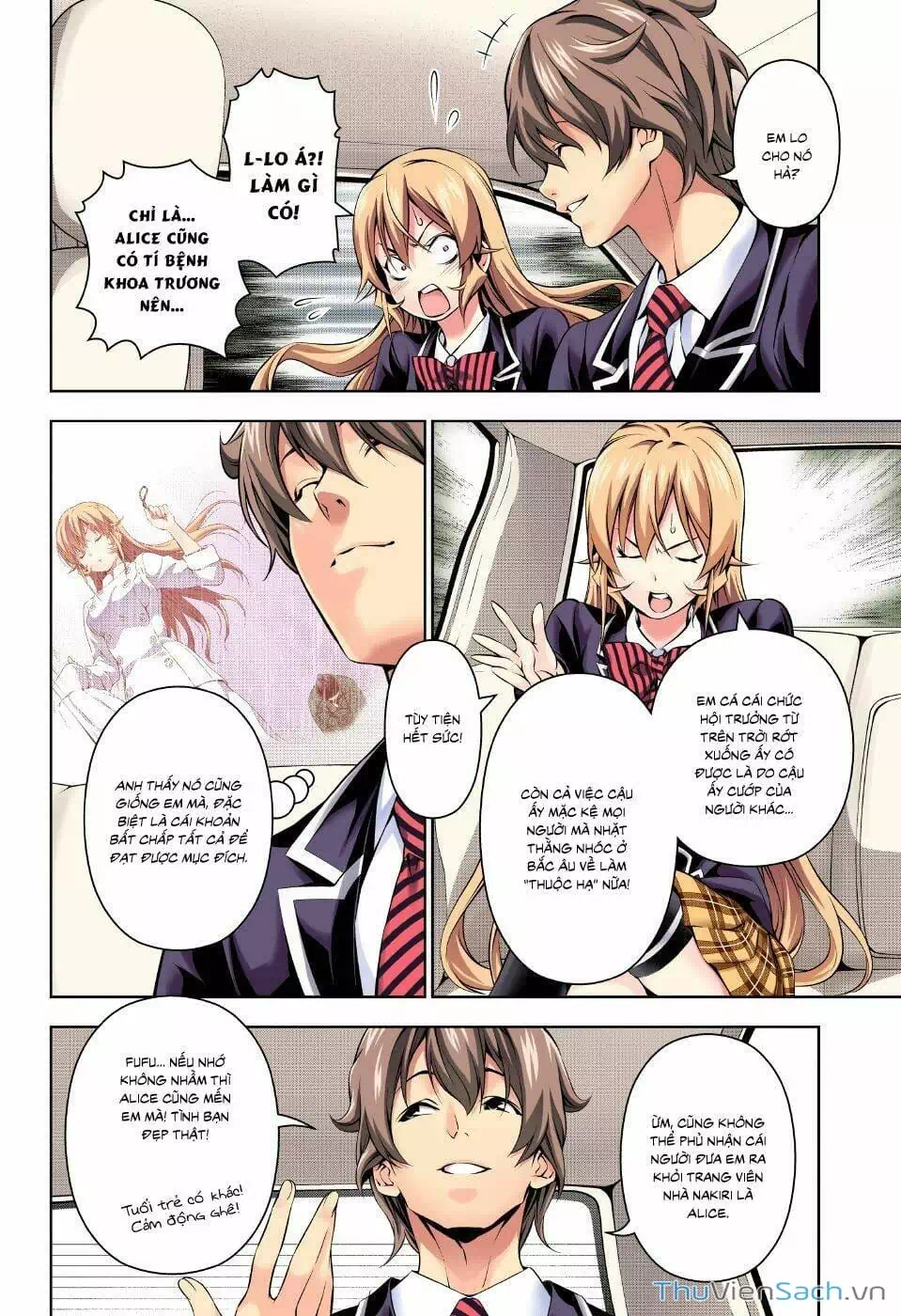 Truyện Tranh Vua Bếp Soma - Cuộc Chiến Ẩm Thực trang 7