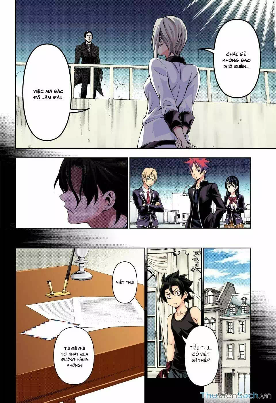 Truyện Tranh Vua Bếp Soma - Cuộc Chiến Ẩm Thực trang 7