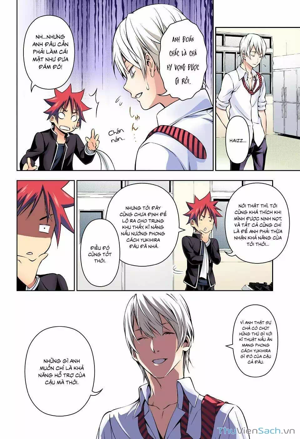 Truyện Tranh Vua Bếp Soma - Cuộc Chiến Ẩm Thực trang 7