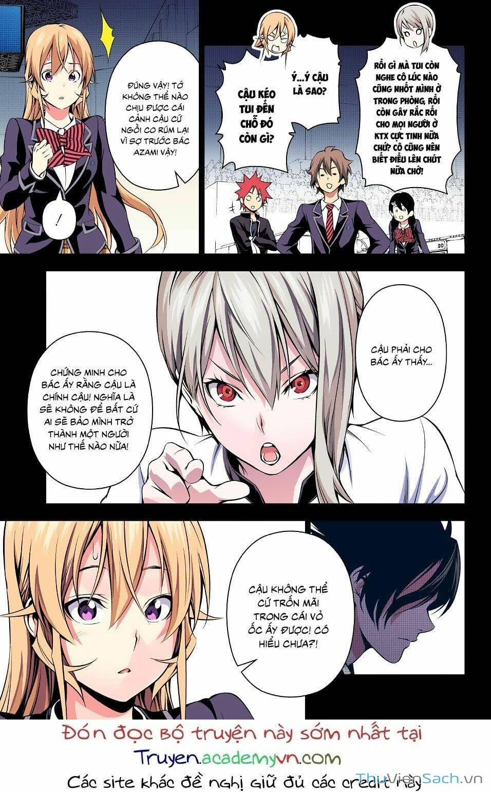 Truyện Tranh Vua Bếp Soma - Cuộc Chiến Ẩm Thực trang 7